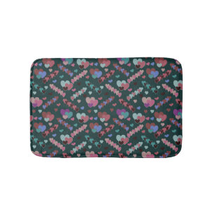 Cool Floral Pattern Bath Mat