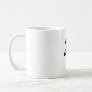 Cool Flying Sloth Believe Funny Motivational Desig Coffee Mug