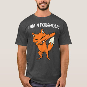 Cool Fo For Men Women Dabbing Red Swift Fennec Ani T-Shirt