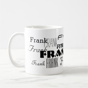 Cool Fonts Your Name Personalized Coffee Mug