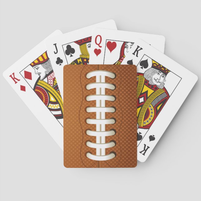 Cool Football Playing Cards (Back)