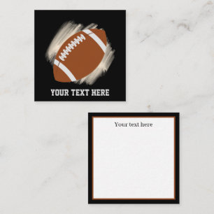 Cool Football sports add text Card
