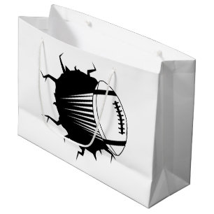 cool football sports lovers large gift bag