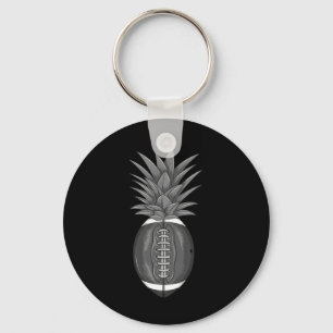 Cool Footbyll Pineapple Funny Kick Byll Fan Athlet Keychain
