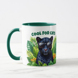 Cool for Cats Jaguar  Eco Humor – ELGIS Mug