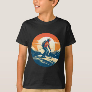Cool For Snowboard And Ski Lover In The White Moun T-Shirt