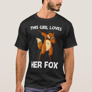 Cool Fox For Girls Mom Omnivorous Mammal Animal 1 T-Shirt