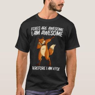 Cool Fox For Men Women Omnivorous Mammal Animal T-Shirt