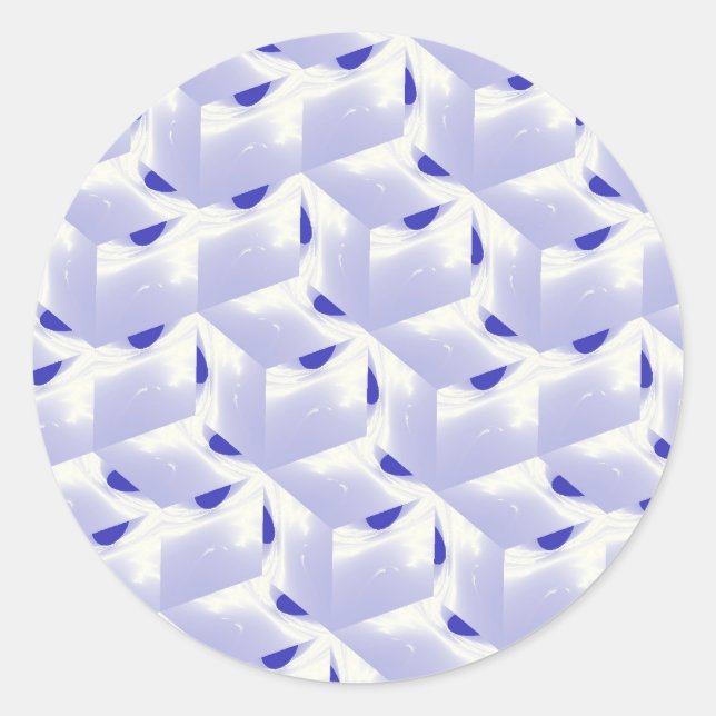 Cool Fractal Stickers (Front)