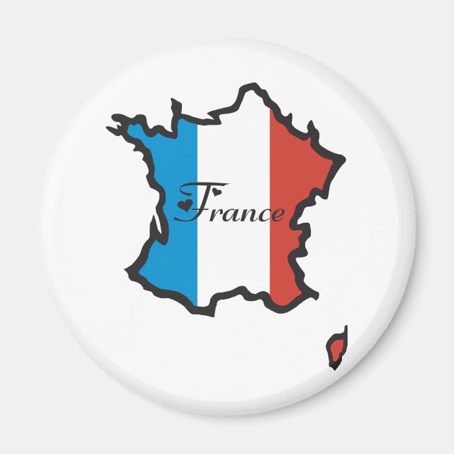 Cool France Magnet (Front)