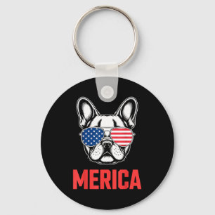 Cool French Bulldog Art For Men Women Kids Frenchi Keychain