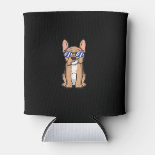 cool frenchie french bulldog sunglasses cute gift can cooler