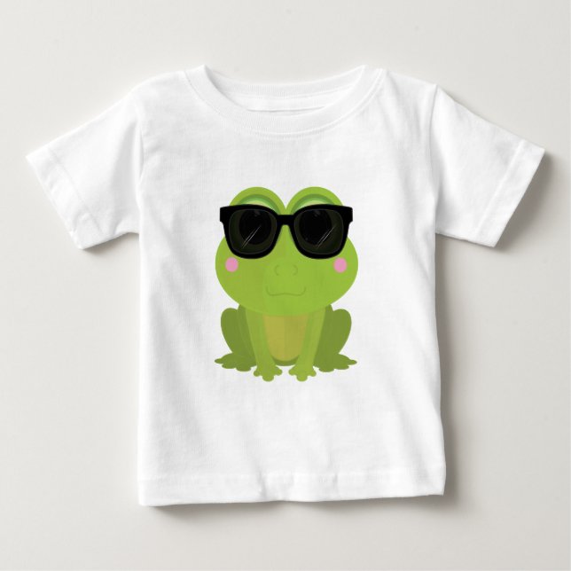 Cool Frog  Baby T-Shirt (Front)