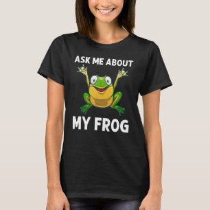 Cool Frog For Men Women Toad Tadpole Amphibian Fro T-Shirt