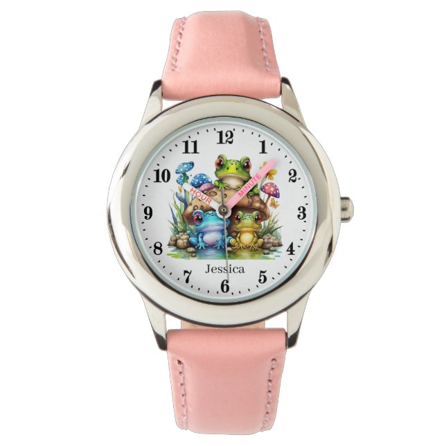 Cool frogs add name watch (Front)