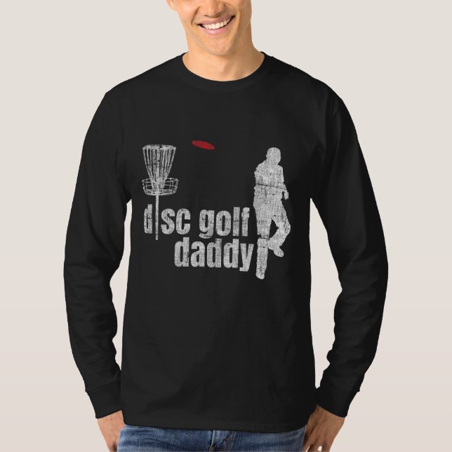 Cool Frolf Disc Golf Daddy T-Shirt (Front)
