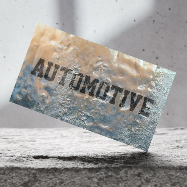 Cool Frozen Ice Automotive Business Card (Creator Uploaded)