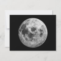 Cool Full Moon Graphic Space Astronomy Science