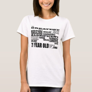 Cool Fun 21st Birthday Party Greatest 21 Year Old T-Shirt