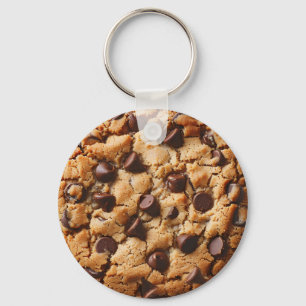 Cool Fun Chocolate Chip Cookie Theme  Keychain