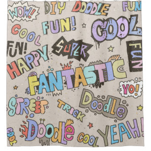 Cool Fun Doodle Lettering Vintage