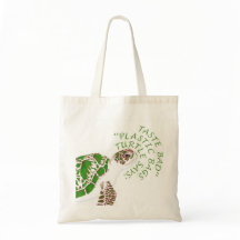Cool funny organic shopping bag
