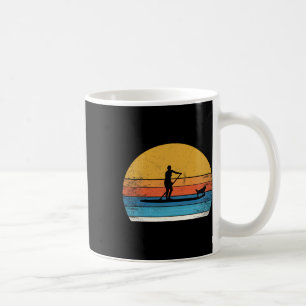Cool Funny Stand Up Paddle Board Dog Sup Paddling  Coffee Mug