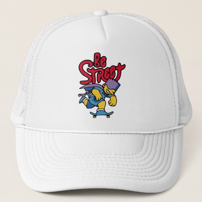 Cool funny trucker hat, skater, snapback hat (Front)