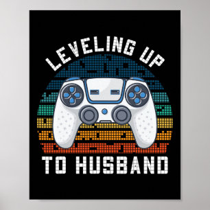 Cool Future Husbynd Engagement Men Boys Groom To B Poster