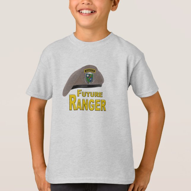 Cool Future Ranger Beret T-Shirt (Front)