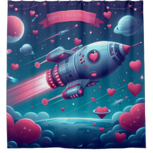 Cool/futuristic spaceship valentine's day