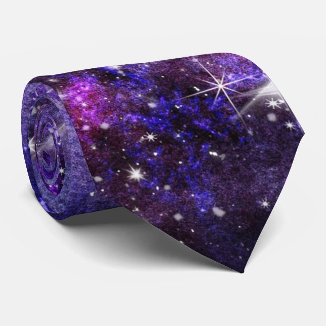 cool galaxy pattern space tie (Rolled)