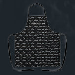 Cool Gamer Custom Apron<br><div class="desc">Awesome gaming gift with a cool video game controller and headphone pattern for a gamer.</div>