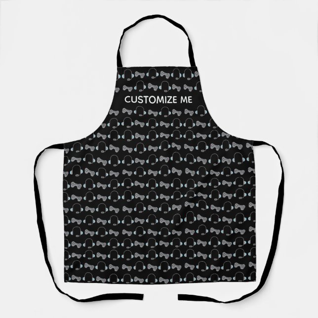 Cool Gamer Custom Apron (Front)