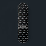 Cool Gamer Custom Black Gaming Pattern Skateboard<br><div class="desc">Awesome gaming skateboard with a cool video game controller and headphone pattern for a gamer. Customize this black skateboard for carrying your video games.</div>