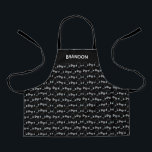 Cool Gamer Custom Kids Black Video Game Apron<br><div class="desc">Awesome kids gaming apron gift with a cool video game controller and headphone pattern for a child gamer.</div>