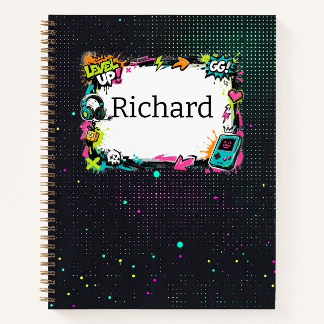 Cool Gamer Notebook (Front)