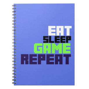 Cool Gamer Spiral Notebook
