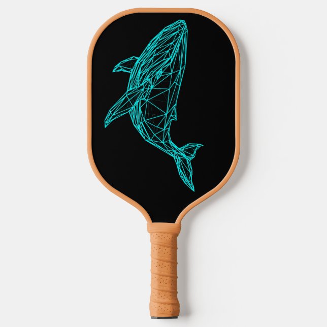Cool Gamer Whale Pickleball Paddle (Front)