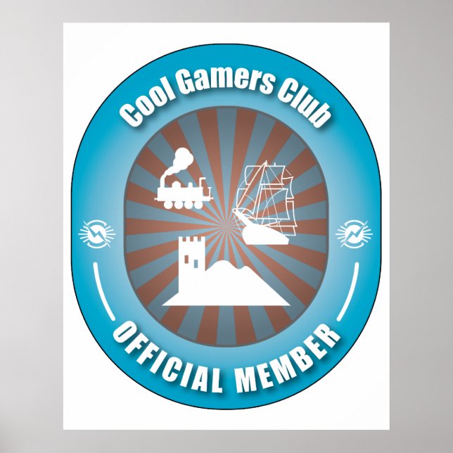 Cool Gamers Club Poster (Front)