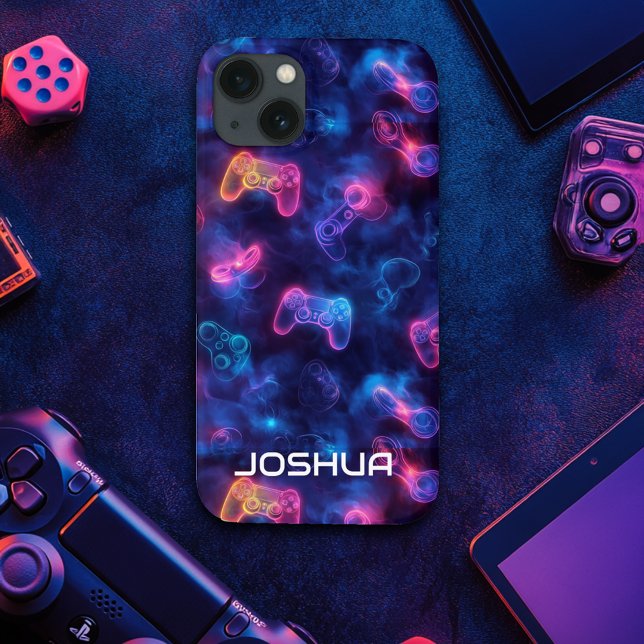 Cool Gaming Personalized Controller Pattern Case-Mate iPhone Case (Creator Uploaded)