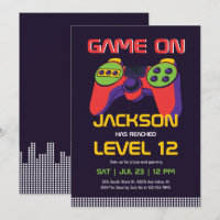 Cool Gaming Video Games Gamer Boy Birthday