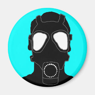 cool gas mask magnet