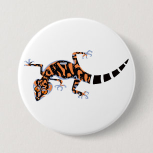 Cool GECKO - Endangered animal -Lizard 3 Inch Round Button