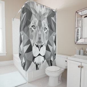 Cool Geometric Lion Head