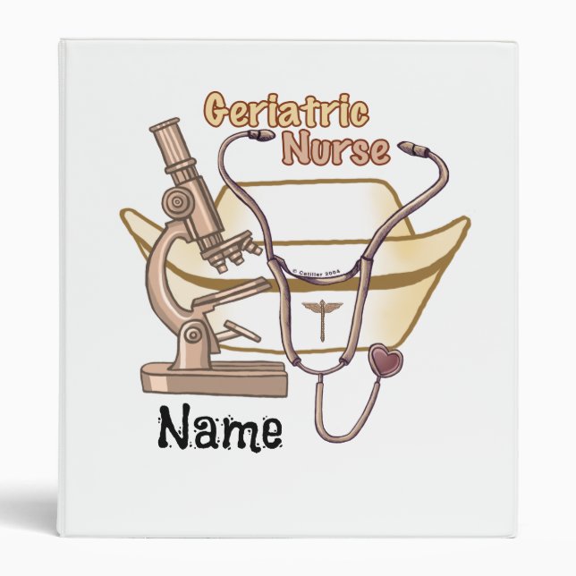 Cool geriatric Nurse Binder (Front)