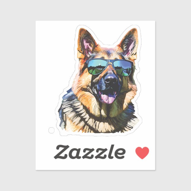 cool german shepherd (Sheet)