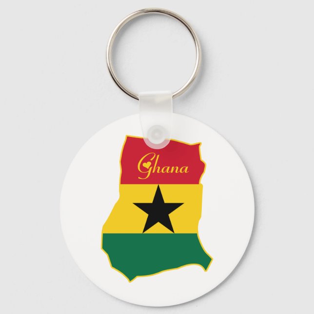 Cool Ghana Keychain (Front)