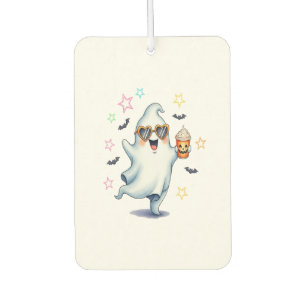 Cool Ghost Halloween Vibes Air Freshener