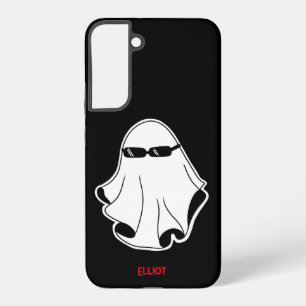 Cool Ghost with black sunglasses Samsung Galaxy Case